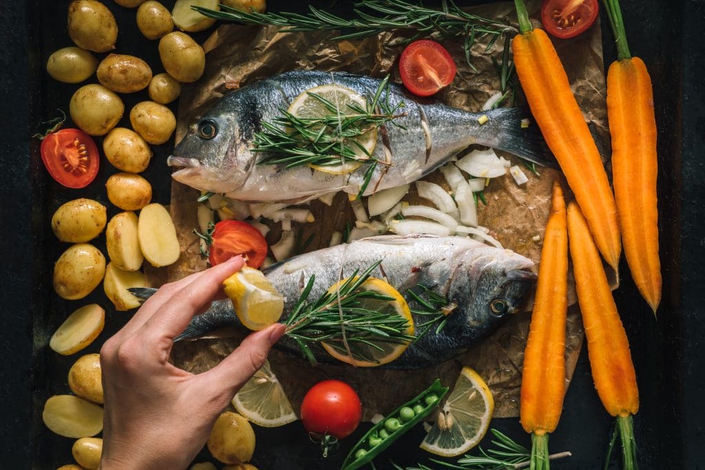 Omega-3 Fatty Acids: Found in fatty fish like salmon and walnuts, these help reduce inflammation and improve brain function.